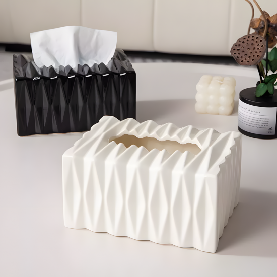 Porcelain Tissue Box
